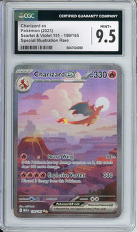 Pokemon Graded: Charizard ex CGC 9.5