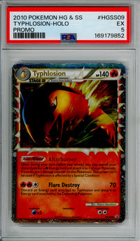 Pokemon Graded: Typhlosion #HGSS09 Promo (2010) Holo PSA 5