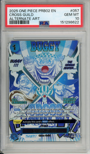Pokemon Graded: Cross Guild PRB02 #57 Alternate Art (2025) PSA 10