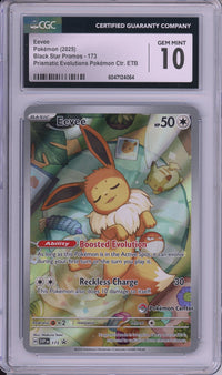 Pokemon Graded: Eevee Pokemon Center Promo CGC 10