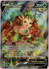 Pokemon Single: Leafeon V 167/103 Evolving Skies (2021) Alternate Art NM