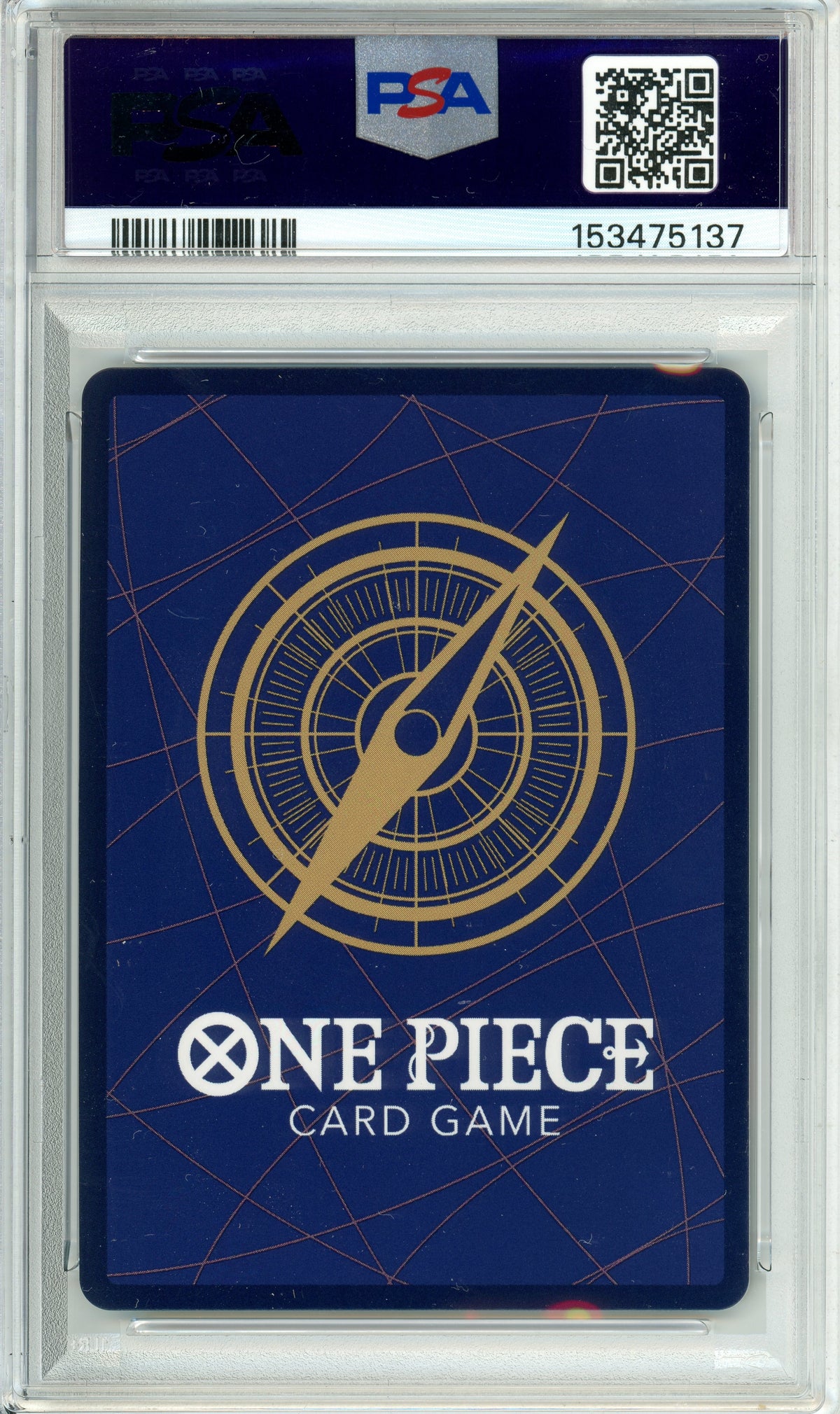 One Piece Graded: Monkey D. Luffy OP07-109 Treasure Rare PSA 10