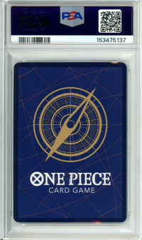 One Piece Graded: Monkey D. Luffy OP07-109 Treasure Rare PSA 10