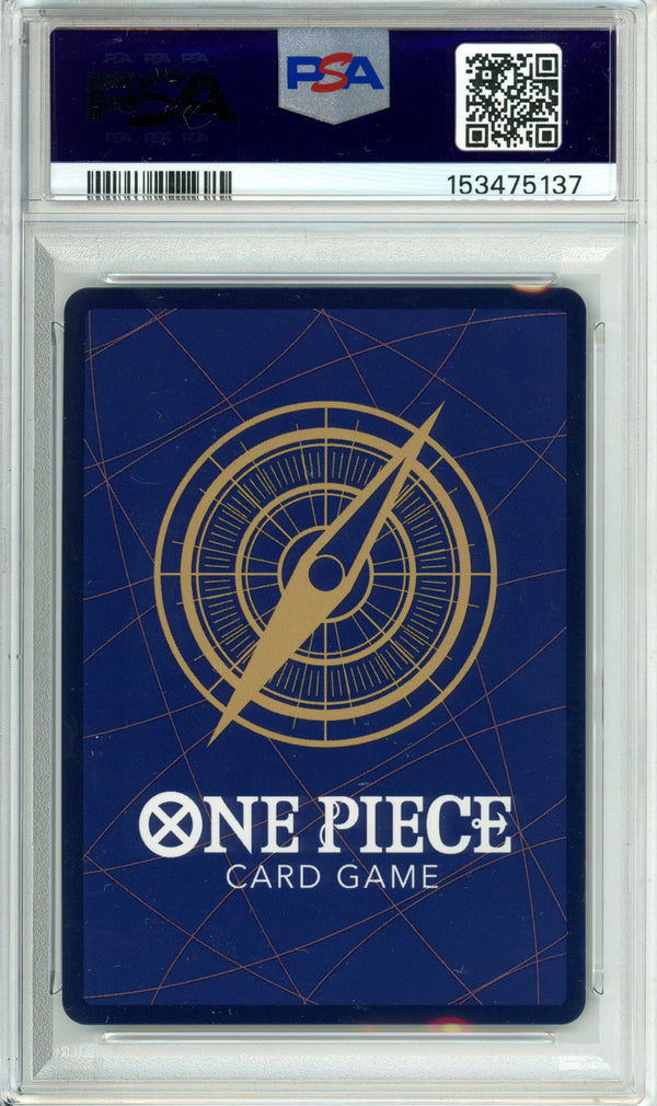 One Piece Graded: Monkey D. Luffy OP07-109 Treasure Rare PSA 10