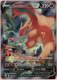 Pokemon Single: *Spanish* Charizard V 154/172 Brilliant Stars (2022) Alternate Art NM
