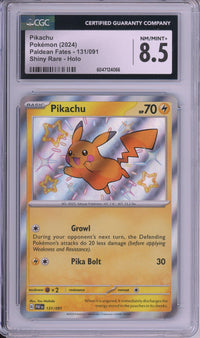 Pokemon Graded: Pikachu CGC 8.5
