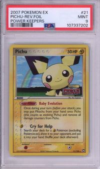 Pokemon Graded: Pichu PSA 9