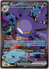 Pokemon Single: Team Rocket's Crobat ex 234/182 Destined Rivals (2025) Illustration Rare NM