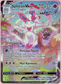 Pokemon Single: Sylveon VMAX 212/203 Evolving Skies (2021) Secret Rare NM