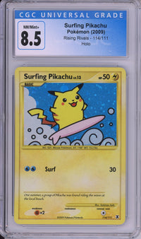 Pokemon Graded: Surfing Pikachu CGC 8.5