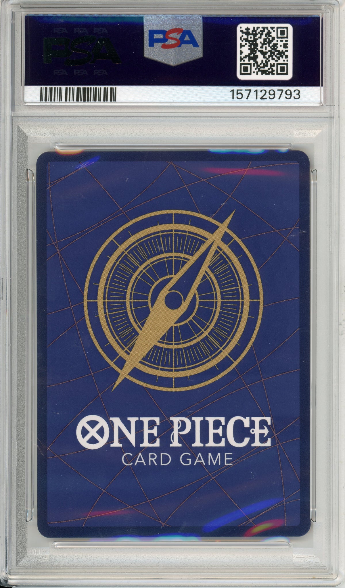 One Piece Graded: Monkey D. Luffy OP13-118 Red Manga Alt Art PSA 10