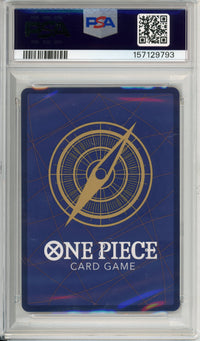 One Piece Graded: Monkey D. Luffy OP13-118 Red Manga Alt Art PSA 10