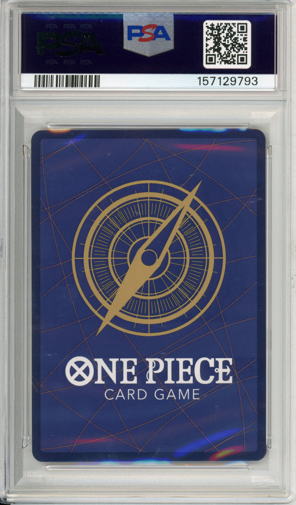 One Piece Graded: Monkey D. Luffy OP13-118 Red Manga Alt Art PSA 10