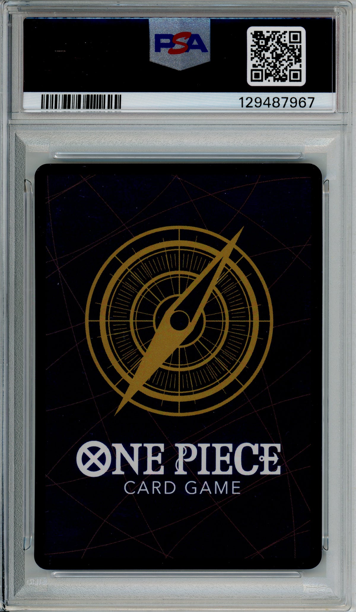 One Piece Graded: Monkey D. Luffy OP11 3rd Anniversary Silver (2025) PSA 10