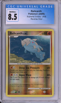 Pokemon Graded: Relicanth CGC 8.5