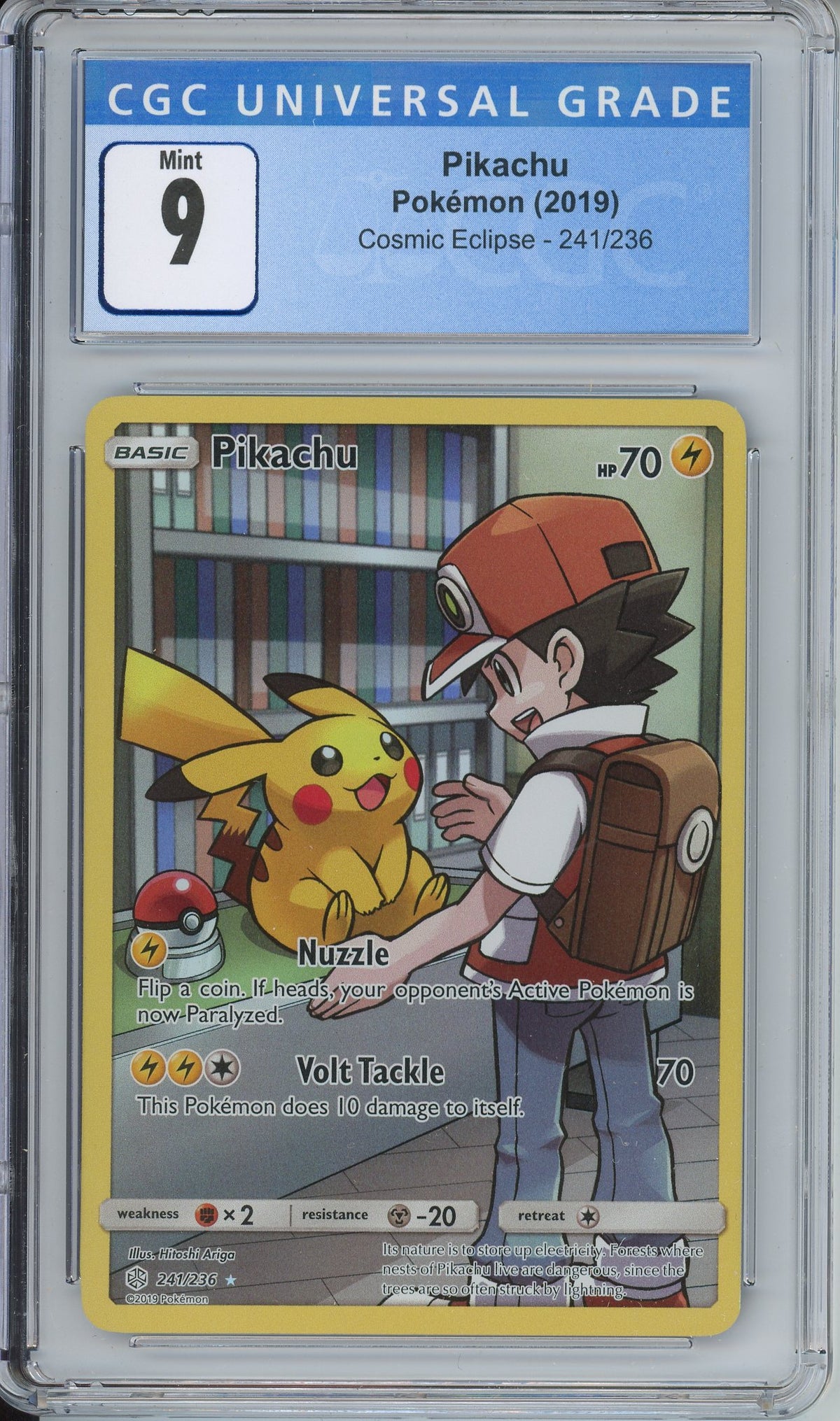 Pokemon Graded: Pikachu CGC 9