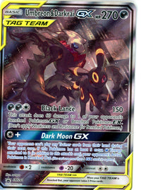 Pokemon Single: Umbreon+Darkrai GX -SM241 SM Promos Holo NM