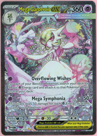 Pokemon Graded: Mega Gardevoir ex 178/132 Mega Evolution (2025) SIR NM