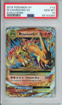 Pokemon Graded: M Charizard EX PSA 10