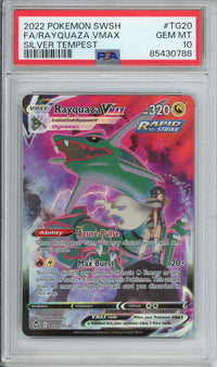 Pokemon Graded: Rayquaza VMAX PSA 10