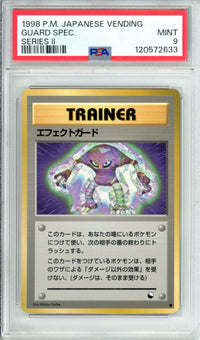 Pokemon Graded: JP Trainer Guard Spec. #22 Vending Series II (1998) PSA 9