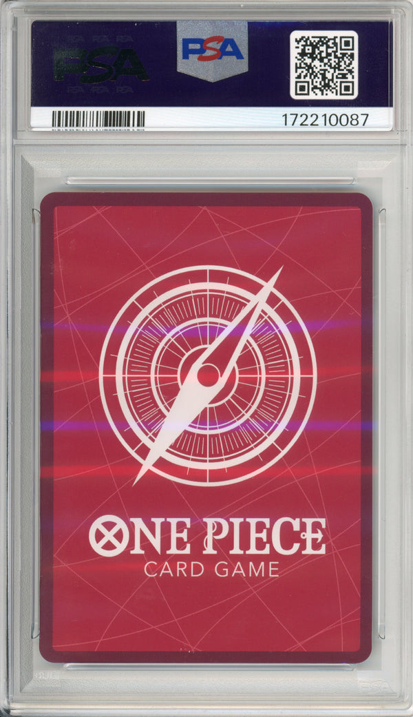 One Piece Graded: Monkey D. Luffy #10 Dodgers x OP Night (2025) PSA 10