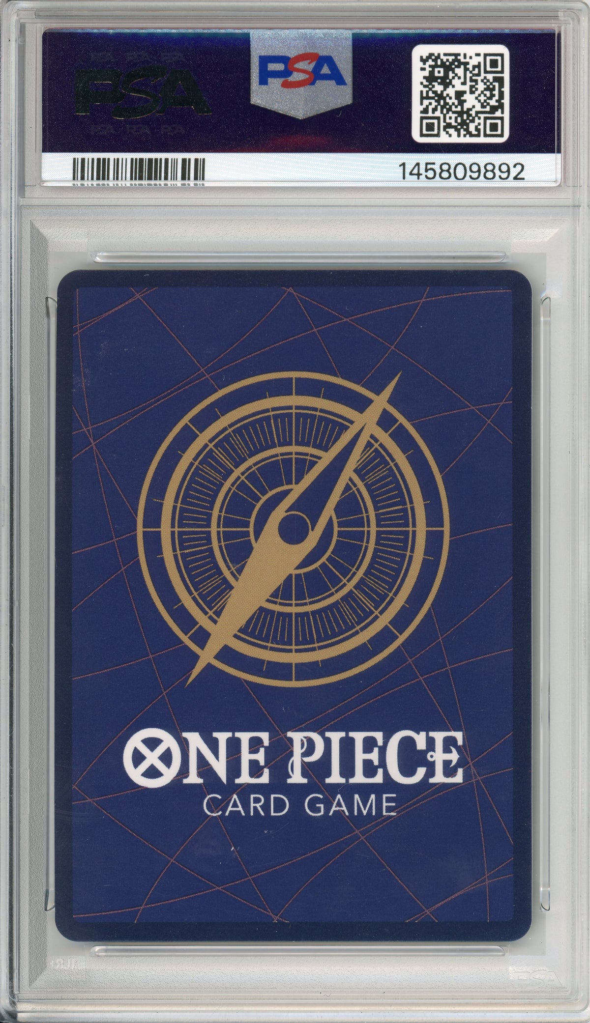 One Piece Graded: Marshall D. Teach #93 OP12 3rd Anniversary Silver (2025) PSA 10