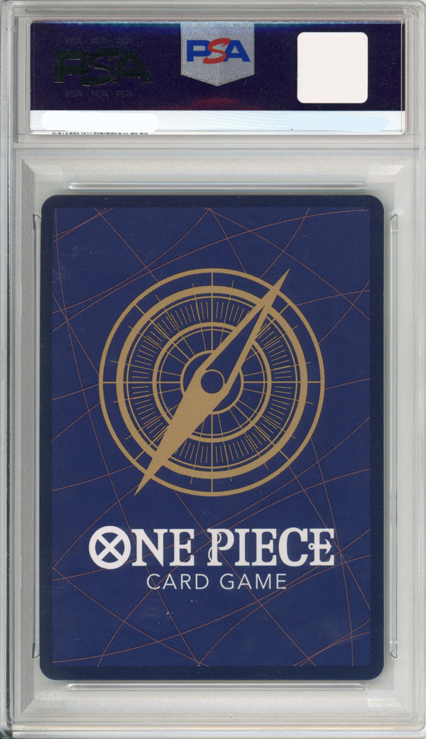 One Piece Graded: Marshall D. Teach #93 OP12 3rd Anniversary Silver (2025) PSA 10