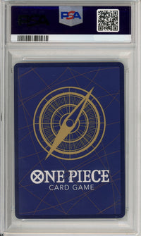 One Piece Graded: Trafalgar Law Manga Alt Art OP10-119 Royal Blood PSA 9