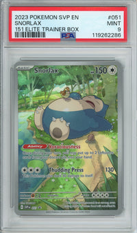 Pokemon Graded: Snorlax PSA 9
