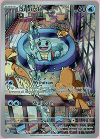 Pokemon Single: Squirtle 148/142 Stellar Crown (2024) IR Holo NM