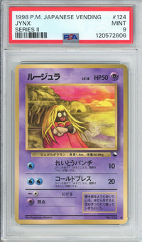 Pokemon Graded: JP Jynx #22 Vending Series II (1998) PSA 9