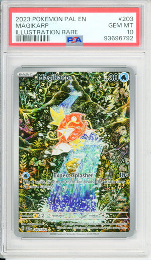 Pokemon Graded: Magikarp 203/193 Paldean Fates (2023) IR PSA 10