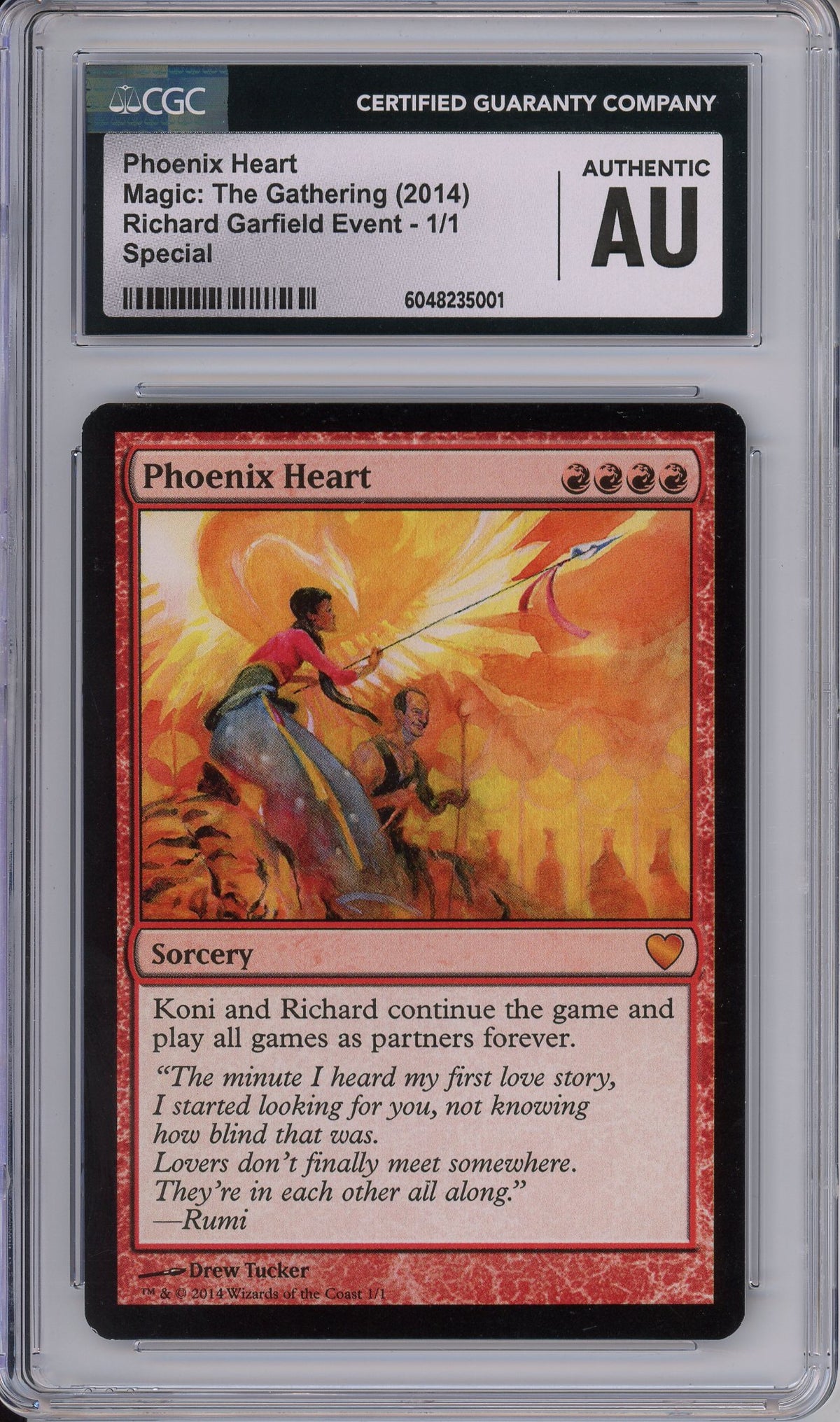 MTG Graded: Phoenix Heart CGC Authenticated