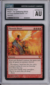 MTG Graded: Phoenix Heart CGC Authenticated