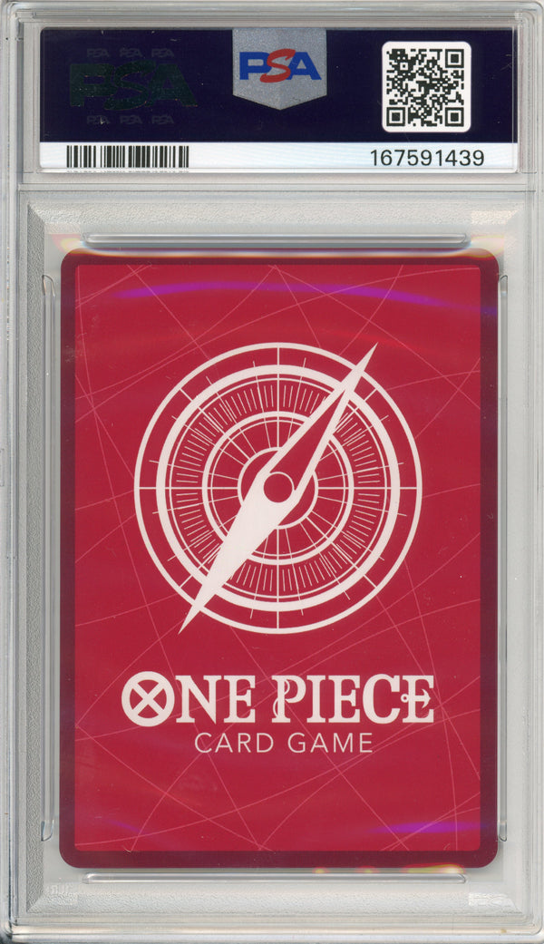 One Piece Graded: Monkey D. Luffy #10 EB02 Alternate Art (2025) PSA 10