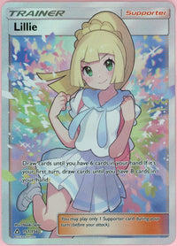 Pokemon Single: Lillie 151/157 Ultra Prism (2018) Full Art Trainer NM