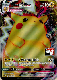 Pokemon Single: Pikachu VMAX 44/185 Vivid Voltage Prize Pack (2020) Holo NM