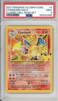 Pokemon Graded: Charizard 4/102 Classic Collection (2021) Holo PSA 9