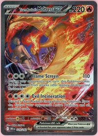 Pokemon Single: Team Rocket's Moltres 229/182 Destined Rivals (2025) SIR LP