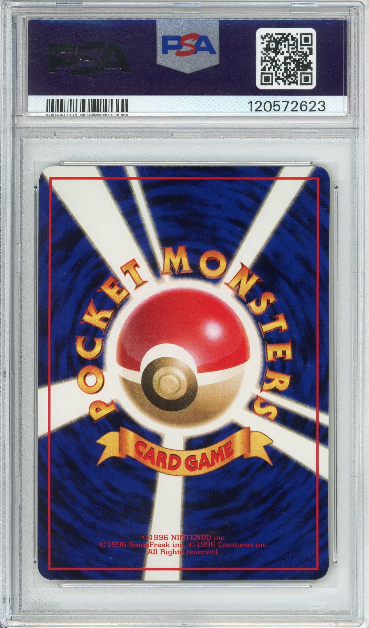 Pokemon Graded: JP Vuilpix #37 Vending Series III (1998) PSA 10