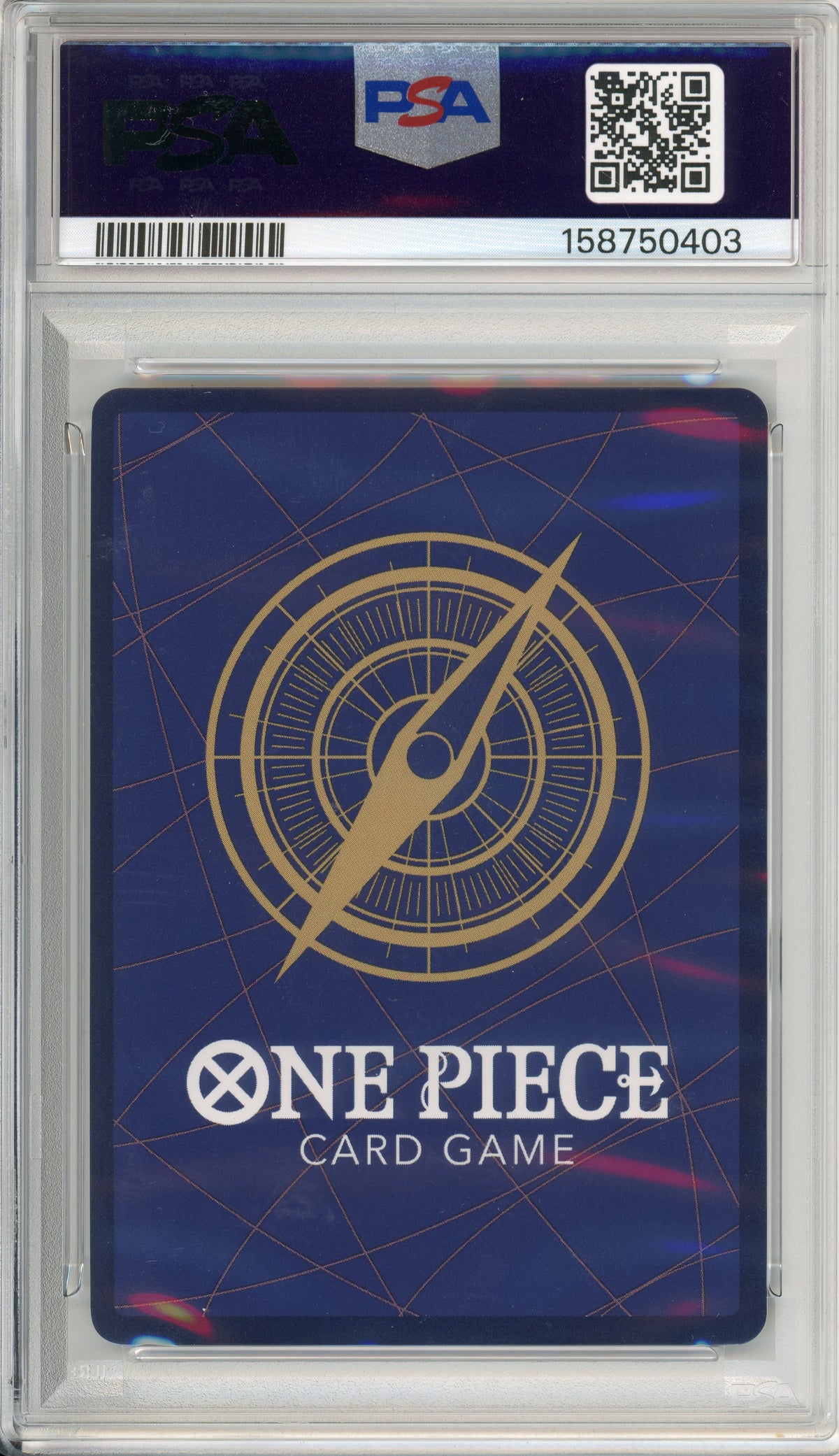 One Piece Graded: Portgas D Ace OP13-119 Manga Alt Art (2025) PSA 10