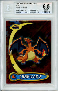 Pokemon Graded: Charizard #16 Advanced Challenge (2004) Beckett 6.5