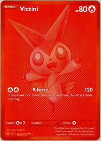 Pokemon Single: Victini 172/86 White Flare (2025) Red Monochrome NM