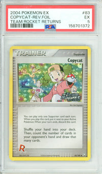 Pokemon Graded: Copycat 83/109 Team Rocket Returns (2004) Rev. Foil PSA 5
