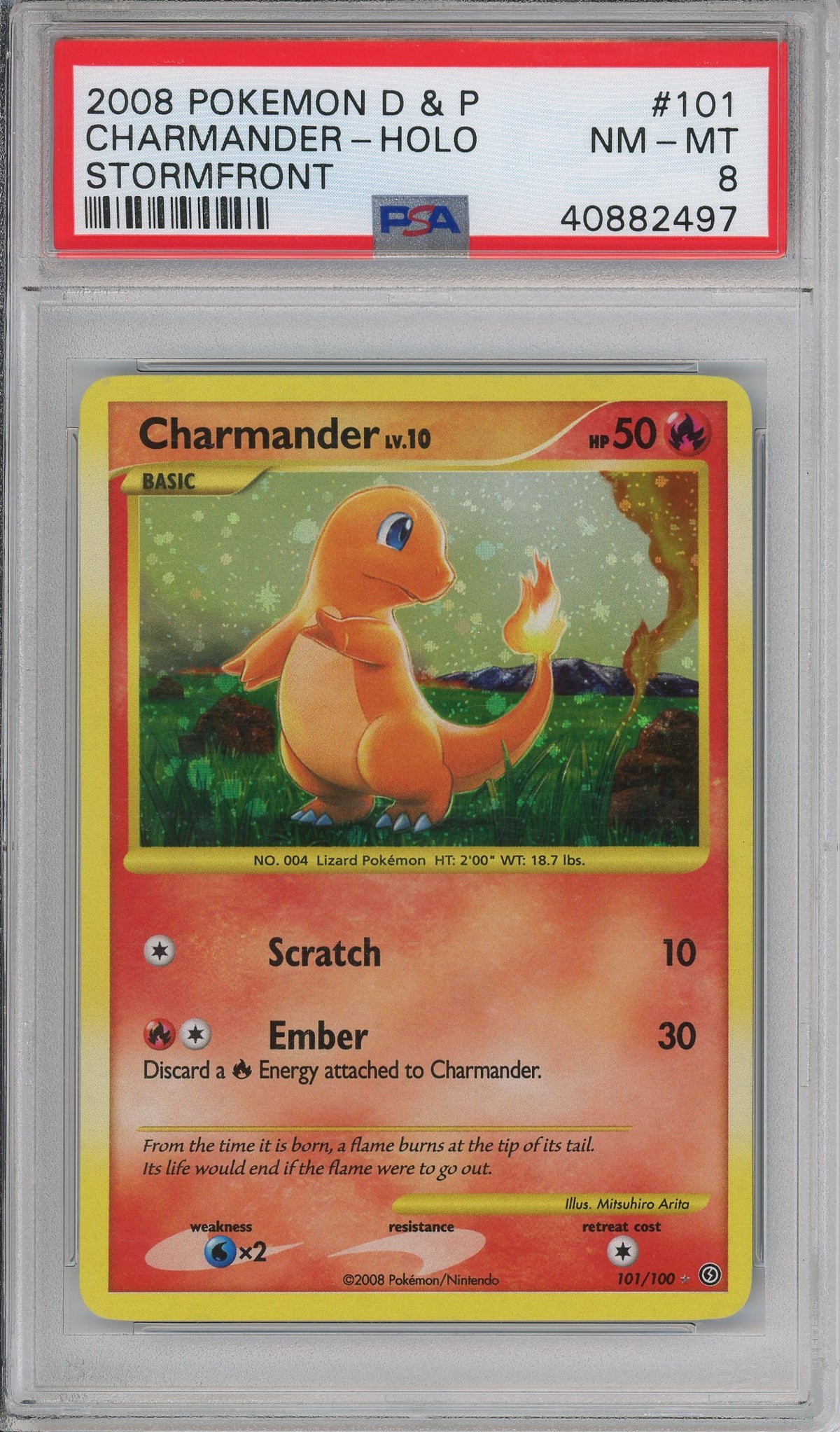 Pokemon Graded: Charmander PSA 8