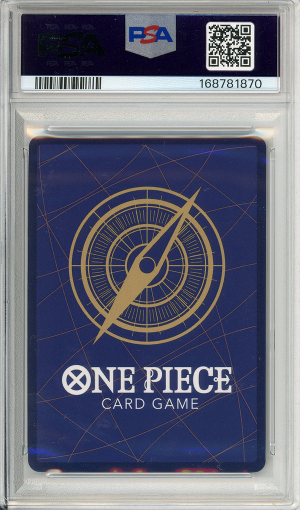 One Piece Graded: Dracule Mihawk OP14-119 Manga Alternate Art PSA 10