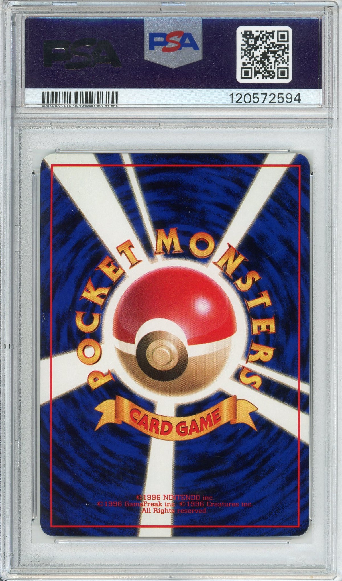 Pokemon Graded: JP Paras Vending Series I (1998) PSA 9