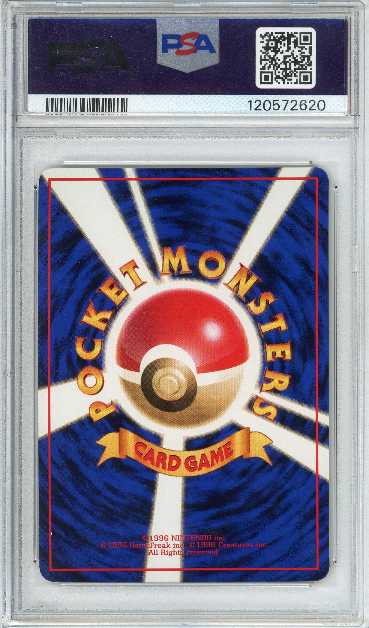 Pokemon Graded: JP Marowak Vending Series II (1998) PSA 10