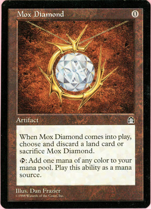MTG Single: Mox Diamond Stronghold (1998) LP